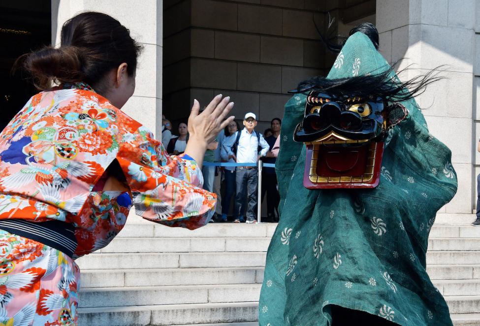 japan resurrects lion dances from regions affected by 2011 earthquake