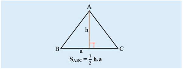 Tính diện tích tam giác: Công thức và bài tập thực hành