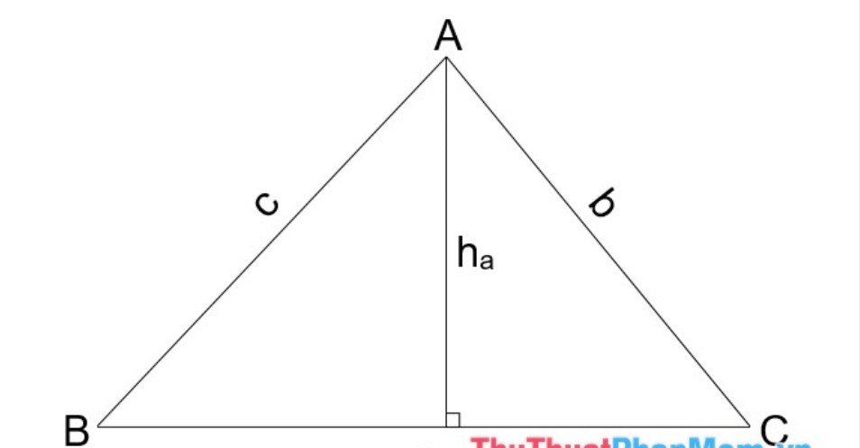 Công thức tam giác thường