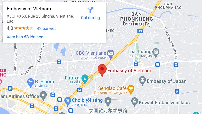 Đại Sứ Quán Việt Nam tại Lào – Khoảnh khắc không thể bỏ lỡ
