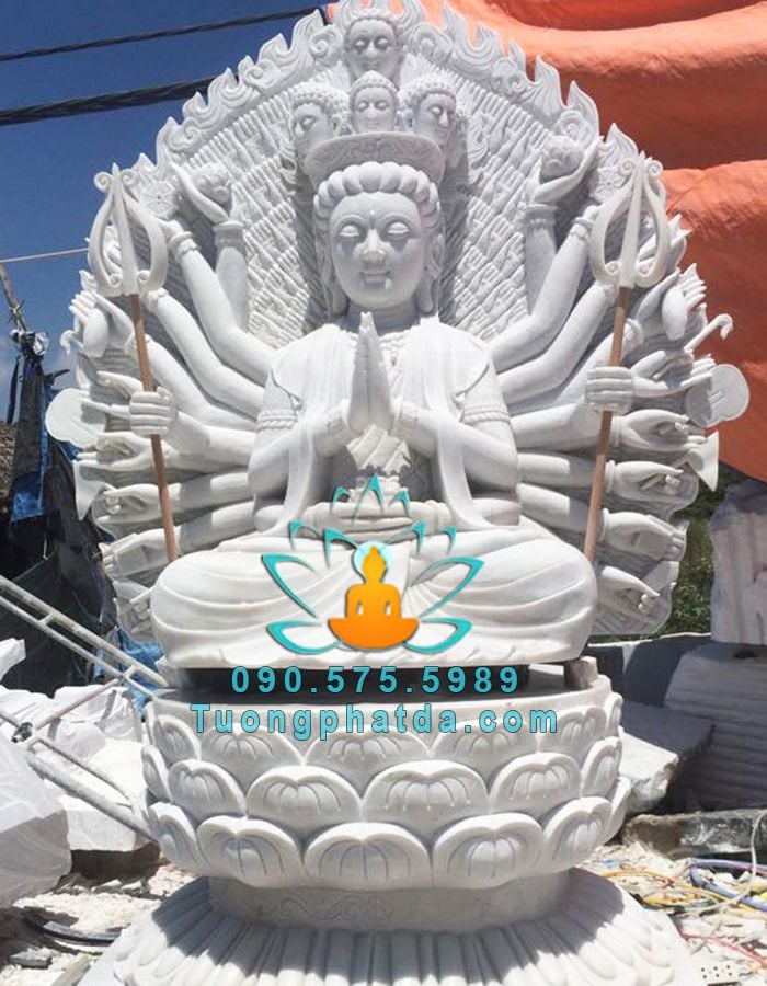 Tượng Phật Thiên Thủ Thiên Nhãn Bằng Đá – Vẻ Đẹp Tâm Linh Mê Hoặc