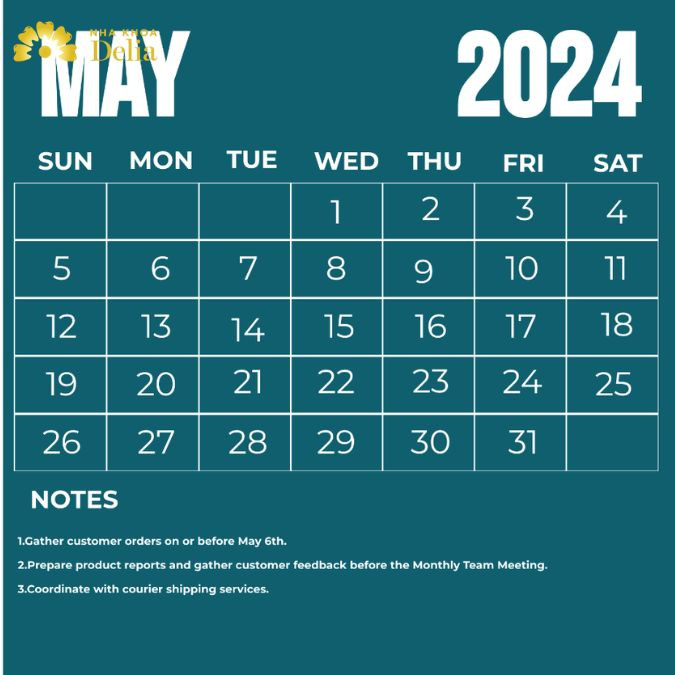 Ngày Tốt Tháng 5 Năm 2024: Xem Ngay để Đón May Mắn